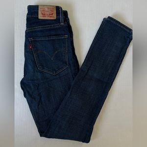 Levi 721 High Waisted Skinny Jeans